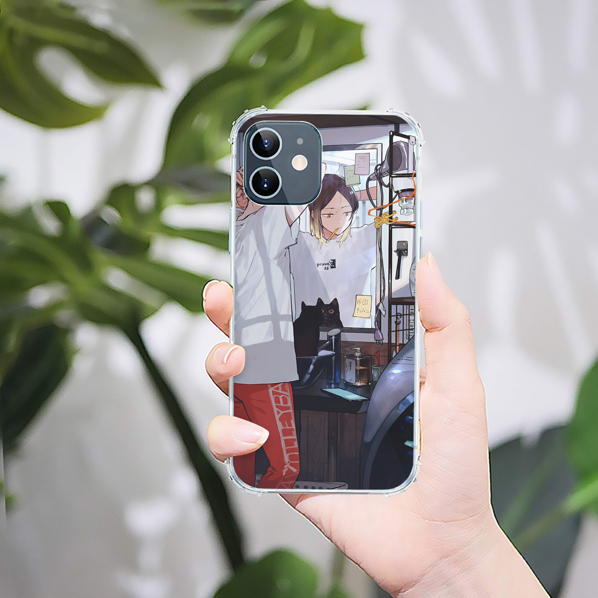 （画像用） ハイキュー!! Haikyu!! 【iPhone 12シリーズ対応】透明スマホケース（クリアソフトケース）